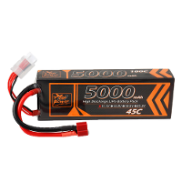ZOP Power 11.1V 5000mAh 45C 3S LiPo batterij T Deans Plug voor FPV race drone