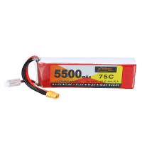 ZOP Power 11.1V 5500mAh 75C 3S LiPo batterij met XT60 stekker voor RC Drone