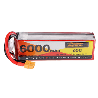 ZOP Power 11.1V 6000mAh 65C 3S Lipo Batterij XT60 Plug voor RC Drone