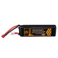 ZOP Power 11.1V 8000mAh 35C 3S LiPo batterij T Deans Plug voor RC auto