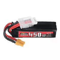 ZOP Power 11.4V 450mAh 80C 3S LiPo batterij met XT30 plug voor Pavo20 Pro DarwinFPV Baby Ape/Pro DarwinFPV BABY APE/PRO/
