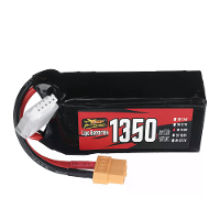 ZOP Power 14.8V 1350mAh 150C 4S LiPo Batterij XT60 Stekker voof RC Drone