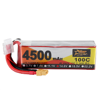ZOP Power 14.8V 4500mAh 100C 4S Lipo Batterij XT60 Plug voor FPV RC Drone