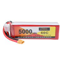 ZOP Power 14.8V 5000mAh 60C 4S LiPo Batterij XT60 Aansluiting voor RC Drone