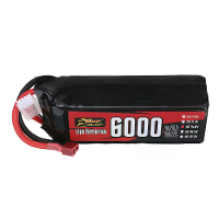 ZOP Power 14.8V 6000mAh 100C 4S LiPo batterij T plug voor RC auto