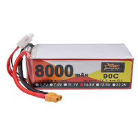 ZOP POWER 14.8V 8000mAh 90C 4S LiPo Batterij XT60 plug voor RC Drone