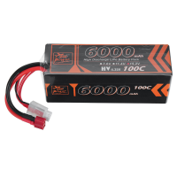 ZOP Power 15.2V 6000mAh 100C 2S LiPo batterij T Deans stekker voor RC auto