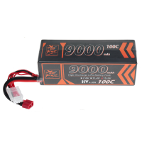 ZOP Power 15.2V 9000mAh 100C 4S LiPo accu T Deans Plug voor RC Auto