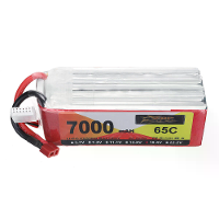 ZOP Power 18.5V 7000mAh 65C 5S LiPo batterij T plug voor RC auto