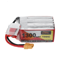 ZOP Power 22.2V 1300mAh 100C 6S LiPo batterij XT60 stekker voor Darwinfpv Hulk RC FPV Racing Drone