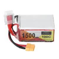 ZOP Power 22.2V 1500mAh 100C 6S LiPo Batterij XT60 stekker voor SpeedyBee Master 5 V2 RC FPV race drone