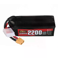 ZOP Power 22.2V 2200mAh 120C 6S LiPo batterij XT60 plug voor RC drone