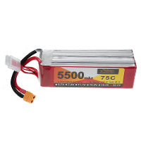 ZOP Power 22.2V 5500mAh 75C 6S LiPo Batterij XT60 Plug voor RC Drone