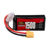ZOP Power 2S 7.4V 1500mAh 120C 11.1Wh LiPo batterij XT60 aansluiting voor RC Drone