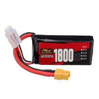 ZOP Power 2S 7.4V 1800mAh 120C 13.32Wh LiPo batterij met XT60 stekker voor RC Drone