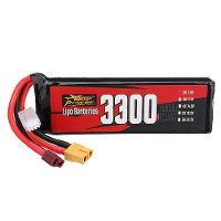 ZOP Power 2S 7.4V 3300mAh 120C 17.09Wh LiPo Batterij XT60 stekker voor RC auto