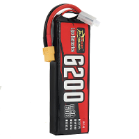 ZOP Power 2S 7.4V 6200mAh 60C 45.88Wh LiPo batterij XT60 aansluiting voor RC auto