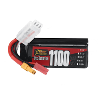 ZOP Power 2S 7.6V 1100mAh 60C 8.36Wh LiPo Batterij XT30 Plug voor RC auto