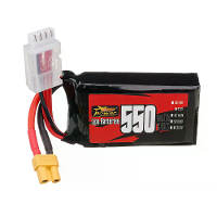 ZOP Power 3S 11.1V 550mAh 95C 6.105Wh LiPo batterij XT30 stekker voor BETAFPV Pavo20 Pro RC FPV racing drone