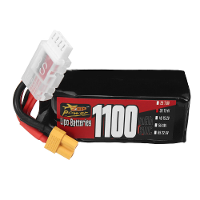 ZOP Power 3S 11.4V 1100mAh 60C 12.54Wh LiPo batterij met XT30 aansluiting voor RC Drone FPV Racing