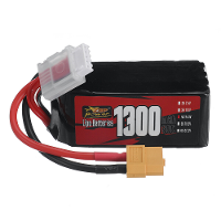 ZOP Power 4S 14.8V 1300mAh 60C 19.24Wh LiPo Batterij XT60 Plug voor RC Drone