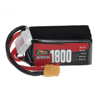 ZOP Power 4S 14.8V 1800mAh 120C LiPo Batterij XT60 aansluiting voor RC Drone