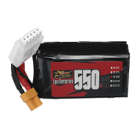 ZOP Power 4S 14.8V 550mAh 95C 8,14Wh LiPo Batterij XT30 Stekker voor RC Drone FPV Racing
