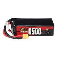 ZOP Power 4S 14.8V 6500mAh 30C 96.2Wh LiPo Batterij XT60 Stekker voor RC Drone FPV Racing Vliegtuig