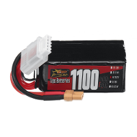 ZOP Power 4S 15.2V 1100mAh 60C 16.72Wh LiPo Batterij XT30 Stekker voor GEPRC Tern LR40 FPV Racing Drone