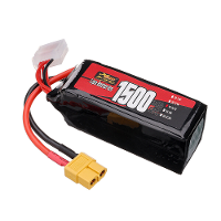 ZOP Power 4S 15.2V 1500mAh 60C 22.8Wh LiPo batterij met XT60 aansluiting voor RC FPV race drone vliegtuig helikopter
