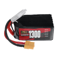 ZOP Power 6S 22,2V 1300mAh 60C 28,86Wh LiPo batterij XT60 stekker voor Geprc Cinelog35 V2 RC FPV race drone