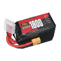 ZOP Power 6S 22.2V 1800mAh 120C 39,96Wh LiPo accu met XT60 stekker voor RC Drone FPV Racing