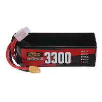 ZOP Power 6S 22.2V 3300mAh 120C 73.26Wh LiPo Batterij XT60 Plug voor RC Drone