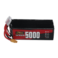 ZOP Power 6S 22.2V 5000mAh 100C 111Wh LiPo Batterij XT60 aansluiting voor RC Drone