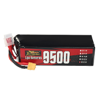 ZOP Power 6S 22.2V 9500mAh 65C 210.9Wh LiPo accu XT60 stekker voor langeafstands RC Drone FPV Racing