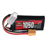 ZOP Power 7.4V 1050mAh 150C 2S LiPo Batterij XT60 Stekker voof RC Drone