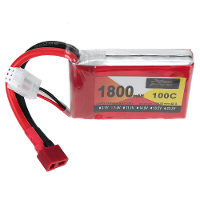 ZOP Power 7.4V 1800mAh 100C 2S LiPo batterij T Deans Plug voor RC auto