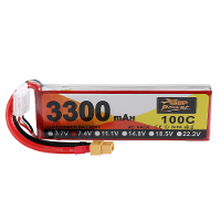ZOP Power 7.4V 3300mAh 100C 2S Lipo Batterij XT60 Stekker voor RC Race Drone