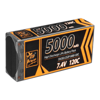 ZOP Power 7.4V 5000mAh 120C 2S Lipo batterij T Deans Plug Hardcase voor RC Car