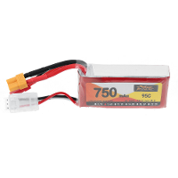 ZOP POWER 7.4V 750mAh 95C 2S LiPo batterij XT30 JST stekker voor RC Drone