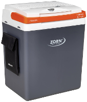 ZORN Z 32 LNE Koelbox en verwarmingsbox Energielabel: E (A   G) Thermo elektrisch 12 V, 230 V/AC Wit/zwart, Oranje 30 l  17 °C