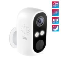 ZOSI C1 1080P WiFi batterijcamera Draadloze tweerichtingsaudio PIR Detectie Nachtzichtcamera Intelligente buitenbeveilig