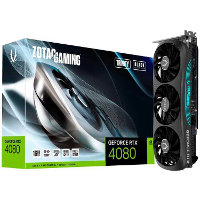 ZOTAC Zota16GB D6X RTX 4080 Trinity Black grafische kaart