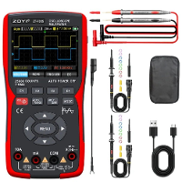 ZOYI 703S 3 in 1 Dual Channel 50MHZ Bandbreedte Handheld Oscilloscoop Multimeter Generator 280MSa/s Hoge Monsterfrequent