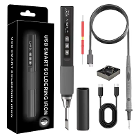 ZOYI N2 Slimme Soldeerbout Multimeter 75W Hoge Vermogen Verstelbare Temperatuur OLED Weergave Type C Snellader Professio