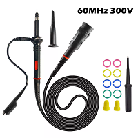 P2060 Oscilloscoop Probekit voor ZT703S 702S 60MHz 1X 10X Mayitr Hoge Precisie Oscilloscoop Multimeter Tester Probes Tes