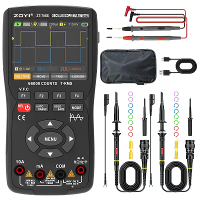 ZOYI ZT 706S Handheld Oscilloscoop Multimeter 3 in 1 Dual Channel 50 MHz 280 MSa/s 66000 Counts Signaalgenerator IPS Wee