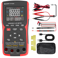 ZOYI ZT DQ01 ZT DQ02 Digitale LCR Brug Tester Meter Draagbaar Handheld 0,3% Nauwkeurigheid Capaciteit Weerstand Inductan