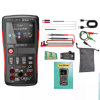 ZOYI ZT XT1 2 in 1 Transistor Tester Kit Kristallentestapparaat Multimeter True RMS 2,4 Inch IPS Scherm Weerstanden Capa