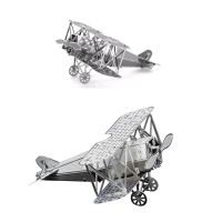 Zoyo Metal Fokker Aircraft Simulation Model 3d Puzzle Educational Toys